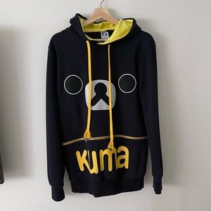 Rilakkuma hoodie sweatshirt with ears, super soft